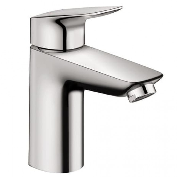 Смеситель для умывальника Hansgrohe Logis 100 71100 с клик-клаком Смеситель для умывальника Hansgrohe Logis 100 71100 с клик-клаком